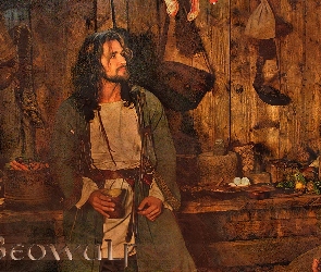 Gerard Butler, długie włosy