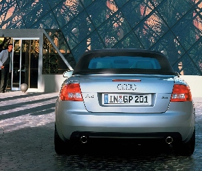 Cabrio, Tył, Audi A4