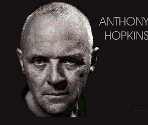 krótkie, włosy, Anthony Hopkins