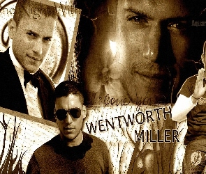 Wentworth Miller, okulary