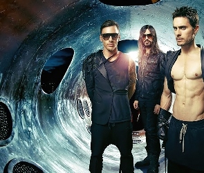 Jared Leto, 30 Seconds To Mars, Tomo Milicewic, Shannon Leto