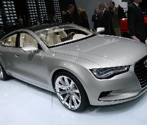 Audi A7, Salon, Prezentacja