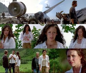 samolot, rozbity, Lost, Serial, Zagubieni, Evangeline Lilly