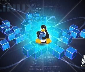 Linux, Klocki, Pingwin