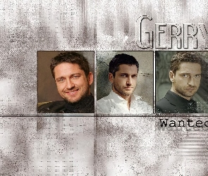 Gerard Butler, niebieskie oczy, jasne włosy