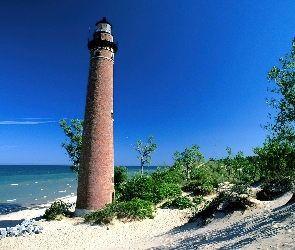 Latarnia morska, Plaża