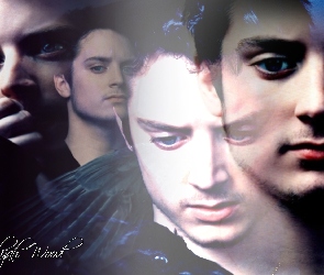 twarze, oczy, Elijah Wood