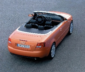 Pomarańczowe, Cabrio, Audi A4