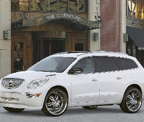 Biały, Crossover, Buick Enclave