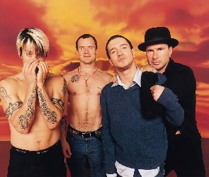 zespół, tatuaże, Red Hot Chili Peppers