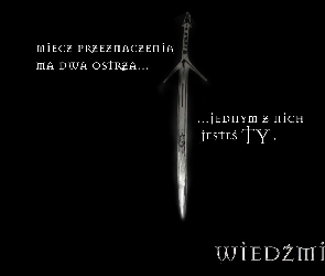 The Witcher, miecz