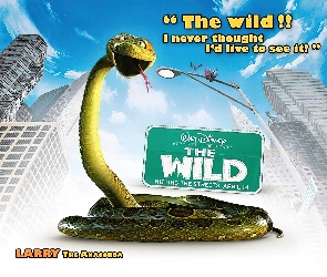 Larry, The Wild, Dżungla, wąż