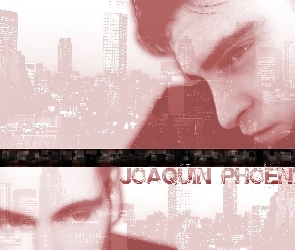 twarz, budynki, Joaquin Phoenix
