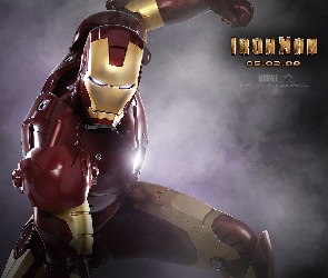 Iron Man, robot, dym