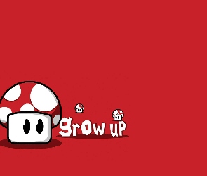 Grzybek, Mario Bros, Czerwony