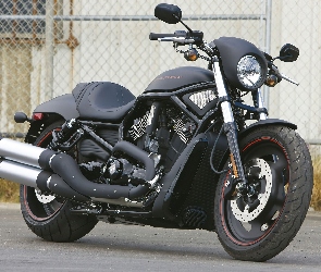 Lakier, Czarny, Cruiser, Harley-Davidson Night Rod