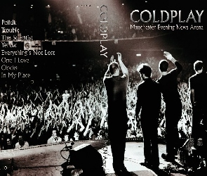 zespół, koncert , Coldplay, fani