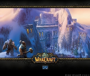 zamek, World Of Warcraft, fantasy, postacie, góra