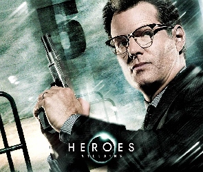 Herosi, Jack Coleman, Broń, Facet, Heroes