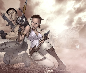 Resident Evil 5, Karykatury