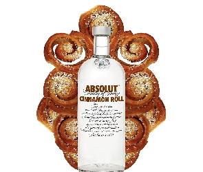 Cynamonowej, Absolut, Butelka, Wódki