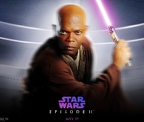 Star Wars Episode III Revenge of the Sith, Samuel L. Jackson, Aktor, Postać Mace Windu, Gwiezdne wojny część III Zemsta Sithów
