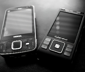Nokia N96, Czarny, Black, Sony Ericsson C905