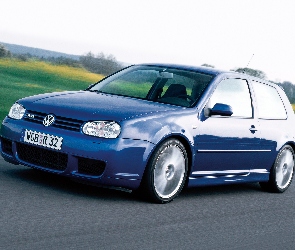 R32, Niebieski, Golf 4