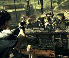 Resident Evil 5, Strzelanina