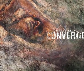 Converge, twarz, ręka , kobieta