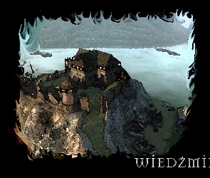 The Witcher, twierdza, góra