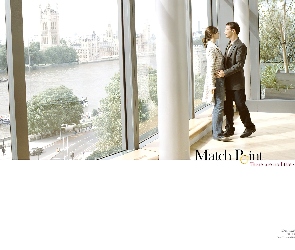 Jonathan Rhys-Meyers, pałac, widok, apartament, Match Point