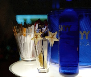 Skyy, szklanka, Vodka