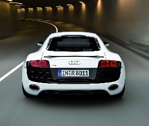 Audi R8, Parkowania, Czujniki, Tunel