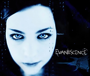 Amy Lee, Oczy, Wokalistka, Twarz, Evanescence