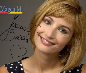 Joanna Brodzik, uśmiech, Magda M