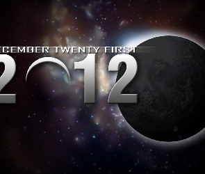 2012, Grudzień, Księżyc, Planeta