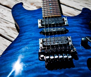 Niebieska, Elektryczna, Gitara