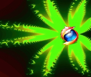 Liść, Firefox, Zielony
