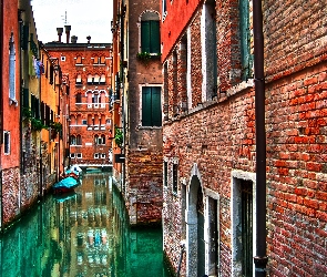 Wenecja, Budynki, Kanał