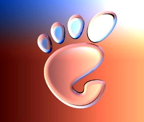 stopa, grafika, Gnome