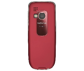 Nokia 3120, Tył, Czerwona