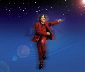 Michael Jackson, Garnitur, Czerwony