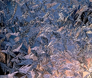 Szkło, Oblodzone