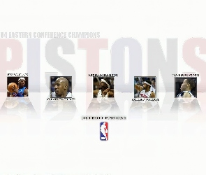 Koszykówka, Pistons, koszykarze