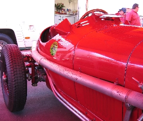Alfa Romeo, koło, wydech