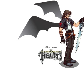 postać, nóż, rewolwer, mężczyzna, Kingdom Hearts