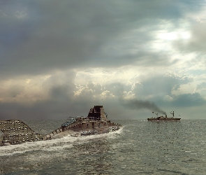 Podwodna, Nautilus, Łódź