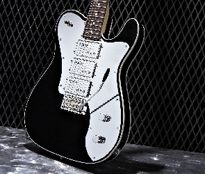 Biała, Gitara, Czarno