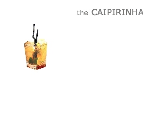 the Carpirinha, Drinki